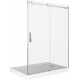 Душевая дверь в нишу Good Door Galaxy WTW-120-C-CH раздвижная, стекло прозрачное