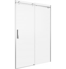 Душевая дверь в нишу Good Door Galaxy WTW-110-C-CH раздвижная, стекло прозрачное