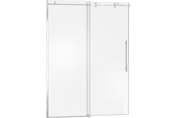 Душевая дверь в нишу Good Door Puerta WTW-130-C-CH раздвижная, стекло прозрачное