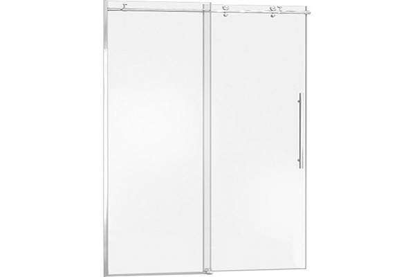 Душевая дверь в нишу Good Door Puerta WTW-140-C-CH раздвижная, стекло прозрачное