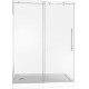 Душевая дверь в нишу Good Door Puerta WTW-140-C-CH раздвижная, стекло прозрачное