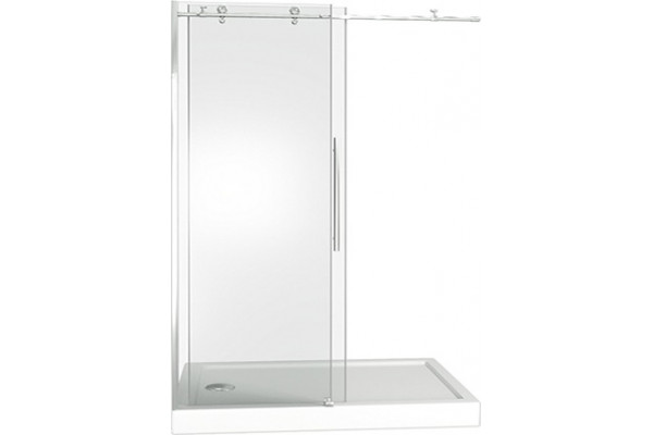 Душевая дверь в нишу Good Door Puerta WTW-140-C-CH раздвижная, стекло прозрачное