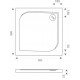 Поддон для душа Good Door Квадро 90x90 квадратный, низкий
