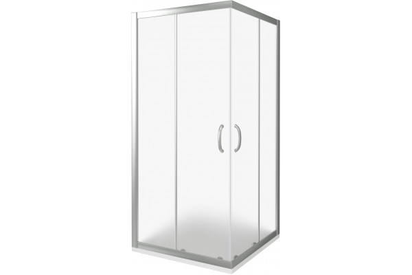 Душевой уголок Good Door Infinity CR-80-G-CH 80x80 квадратный, двери раздвижные
