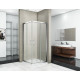 Душевой уголок Good Door Infinity CR-80-G-CH 80x80 квадратный, двери раздвижные