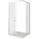 Душевой уголок Good Door Latte CR-100-G-WE 100x100 квадратный, двери раздвижные