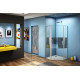 Душевой уголок Good Door Fantasy PNT-90-F-CH 90x90 двери распашные, стекло прозрачное