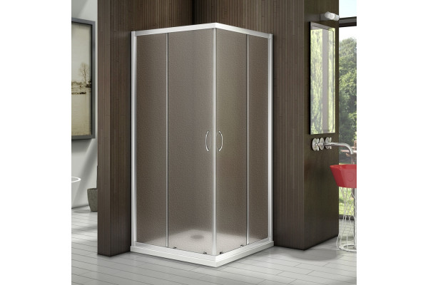 Душевой уголок Good Door Latte CR-90-G-WE 90x90 квадратный, двери раздвижные