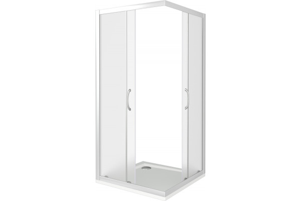 Душевой уголок Good Door Latte CR-90-G-WE 90x90 квадратный, двери раздвижные