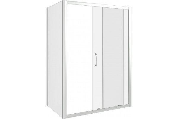 Душевой уголок Good Door Latte WTW+SP-C-WE 120x80 прямоугольный, двери раздвижные