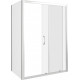Душевой уголок Good Door Latte WTW+SP-C-WE 120x80 прямоугольный, двери раздвижные