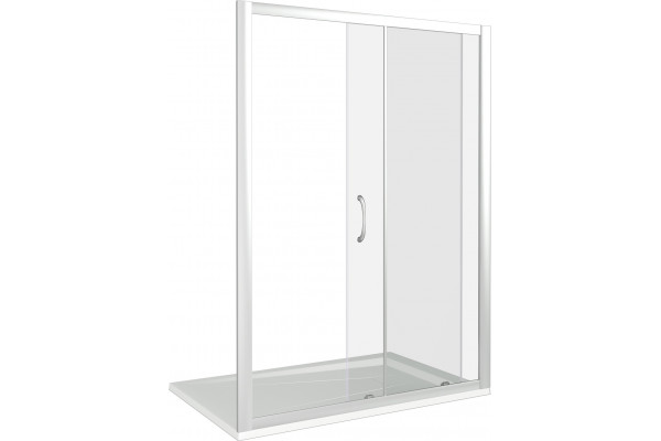 Душевая дверь в нишу Good Door Latte WTW-120-C-WE раздвижная, стекло прозрачное
