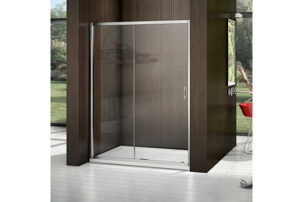 Душевая дверь в нишу Good Door Latte WTW-130-C-WE раздвижная, стекло прозрачное