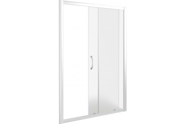 Душевая дверь в нишу Good Door Latte WTW-110-G-WE раздвижная, стекло рифленое
