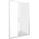Душевая дверь в нишу Good Door Latte WTW-110-G-WE раздвижная, стекло рифленое
