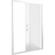 Душевая дверь в нишу Good Door Latte WTW-120-G-WE раздвижная, стекло рифленое