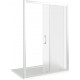 Душевая дверь в нишу Good Door Latte WTW-120-G-WE раздвижная, стекло рифленое
