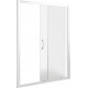 Душевая дверь в нишу Good Door Latte WTW-130-G-WE раздвижная, стекло рифленое