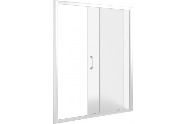 Душевая дверь в нишу Good Door Latte WTW-140-G-WE раздвижная, стекло рифленое