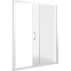Душевая дверь в нишу Good Door Latte WTW-140-G-WE раздвижная, стекло рифленое