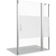 Душевая дверь в нишу Good Door Pandora WTW-130-T-CH распашная, стекло прозрачное