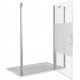 Душевая дверь в нишу Good Door Pandora WTW-130-T-CH распашная, стекло прозрачное