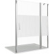 Душевая дверь в нишу Good Door Pandora WTW-140-T-CH распашная, стекло прозрачное