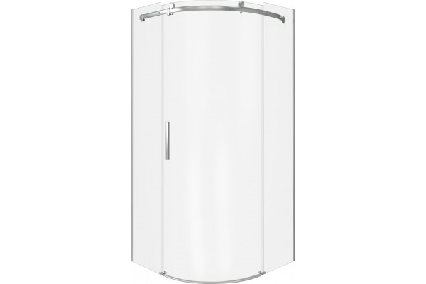 Душевой уголок Good Door Galaxy R-90-C-CH четверть круга, двери раздвижные