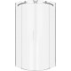 Душевой уголок Good Door Galaxy R-TD-90-C-CH четверть круга, двери раздвижные