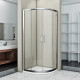 Душевой уголок Good Door Infinity R-80-C-CH четверть круга, двери распашные