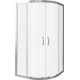 Душевой уголок Good Door Infinity R-100-C-CH четверть круга, двери распашные