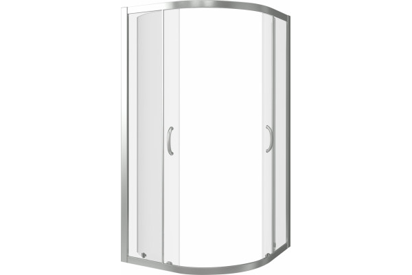 Душевой уголок Good Door Infinity R-100-C-CH четверть круга, двери распашные
