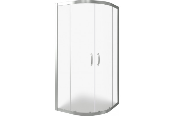 Душевой уголок Good Door Infinity R-80-G-CH четверть круга, двери распашные
