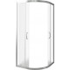 Душевой уголок Good Door Infinity R-80-G-CH четверть круга, двери распашные