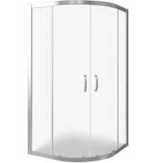 Душевой уголок Good Door Infinity R-100-G-CH четверть круга, двери распашные