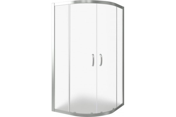 Душевой уголок Good Door Infinity R-100-G-CH четверть круга, двери распашные