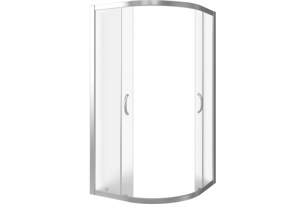 Душевой уголок Good Door Infinity R-100-G-CH четверть круга, двери распашные