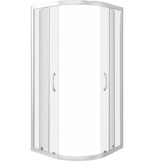 Душевой уголок Good Door Latte R-80-C-WE четверть круга, двери раздвижные