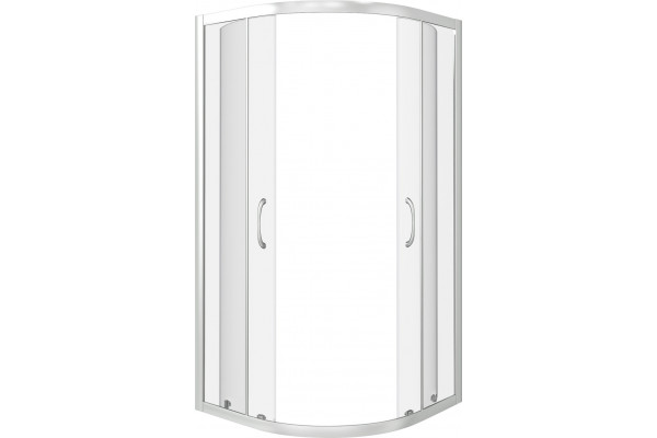 Душевой уголок Good Door Latte R-90-C-WE четверть круга, двери раздвижные