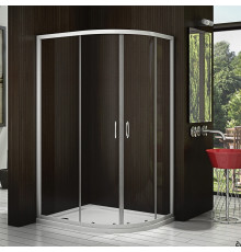 Душевой уголок Good Door Latte R-120-C-WE прямоугольный-асимметричный, двери раздвижные