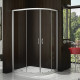 Душевой уголок Good Door Latte R-120-C-WE прямоугольный-асимметричный, двери раздвижные