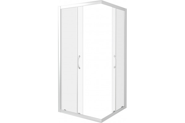Душевой уголок Good Door Latte CR-90-C-WE 90x90 квадратный, двери раздвижные