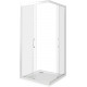 Душевой уголок Good Door Latte CR-90-C-WE 90x90 квадратный, двери раздвижные