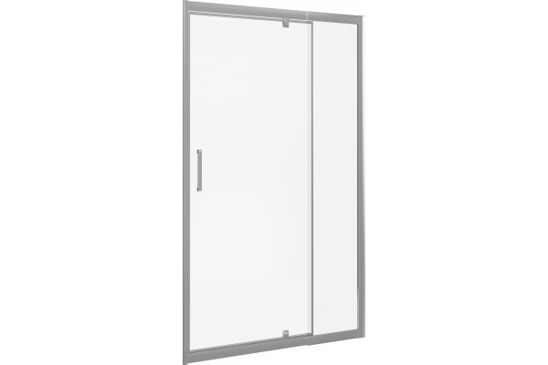 Душевая дверь в нишу Good Door Orion WTW-PD-100-C-CH распашная, стекло прозрачное
