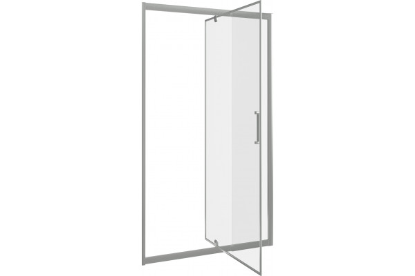 Душевая дверь в нишу Good Door Orion WTW-PD-100-C-CH распашная, стекло прозрачное
