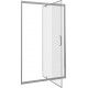 Душевая дверь в нишу Good Door Orion WTW-PD-110-C-CH распашная, стекло прозрачное