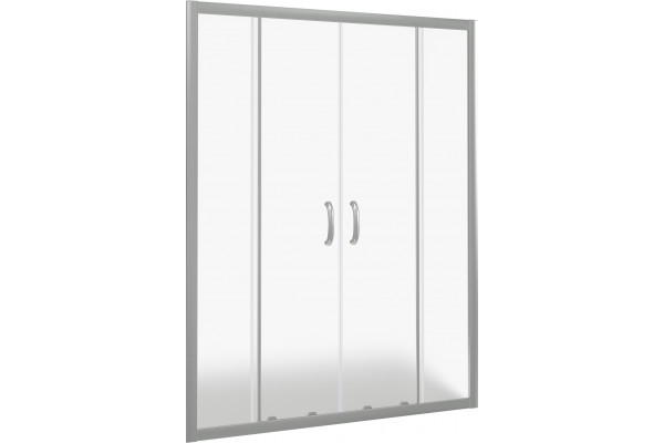 Душевая дверь в нишу Good Door Infinity WTW-TD-150-G-CH раздвижная, стекло рифленое