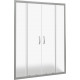 Душевая дверь в нишу Good Door Infinity WTW-TD-150-G-CH раздвижная, стекло рифленое