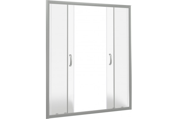Душевая дверь в нишу Good Door Infinity WTW-TD-170-G-CH раздвижная, стекло рифленое