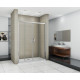 Душевая дверь в нишу Good Door Infinity WTW-TD-150-C-CH раздвижная, стекло прозрачное